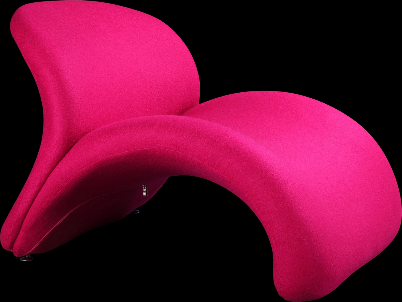 Picardy Fuchsia Accent Chair - Thumbnail - Image 1