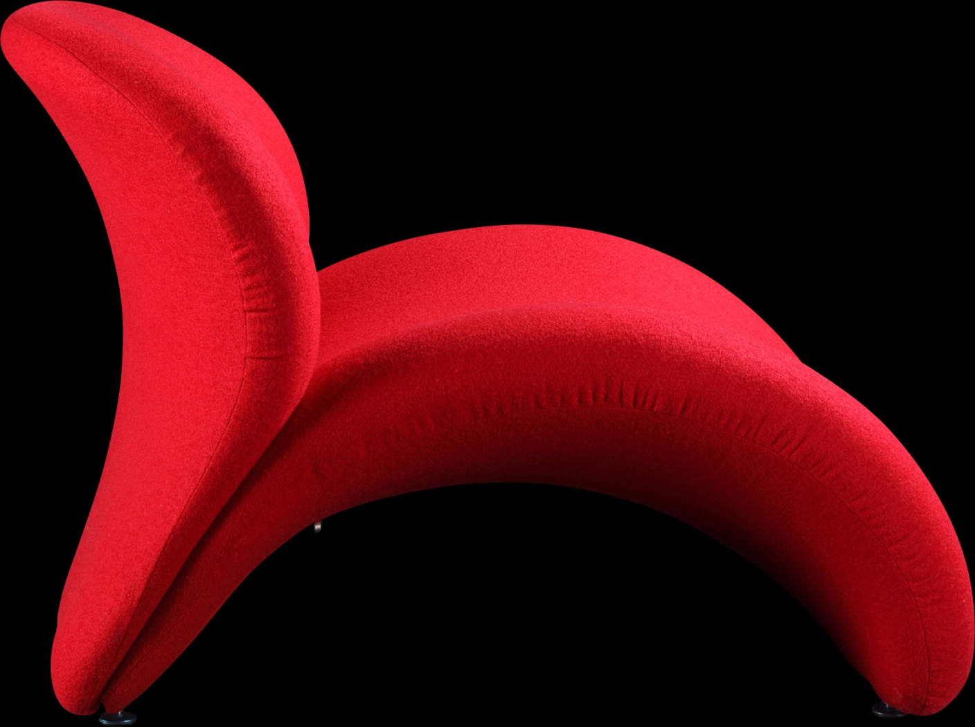 Picardy Red Accent Chair - Thumbnail - Image 3