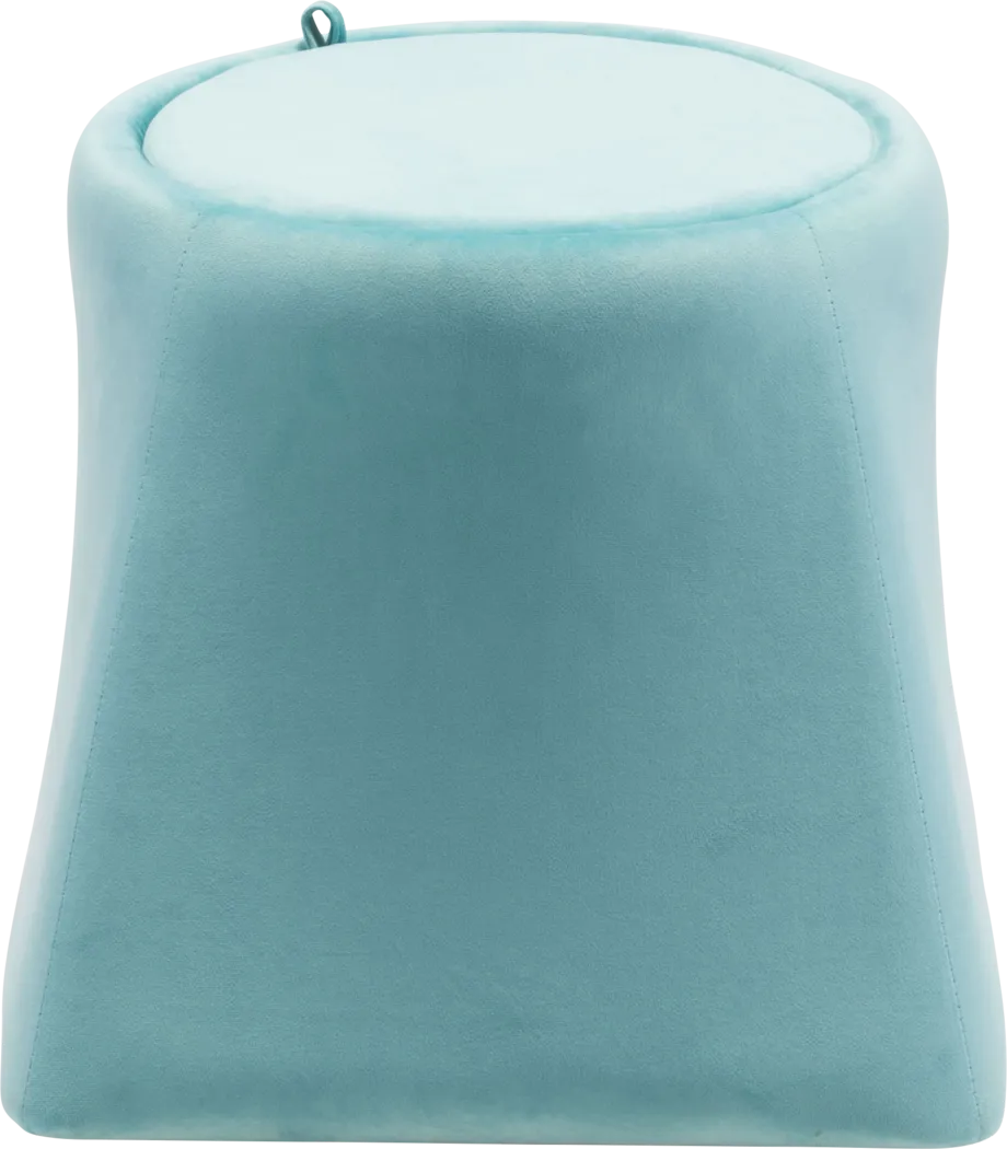 Picarone Light Blue Ottoman - Thumbnail - Image 2