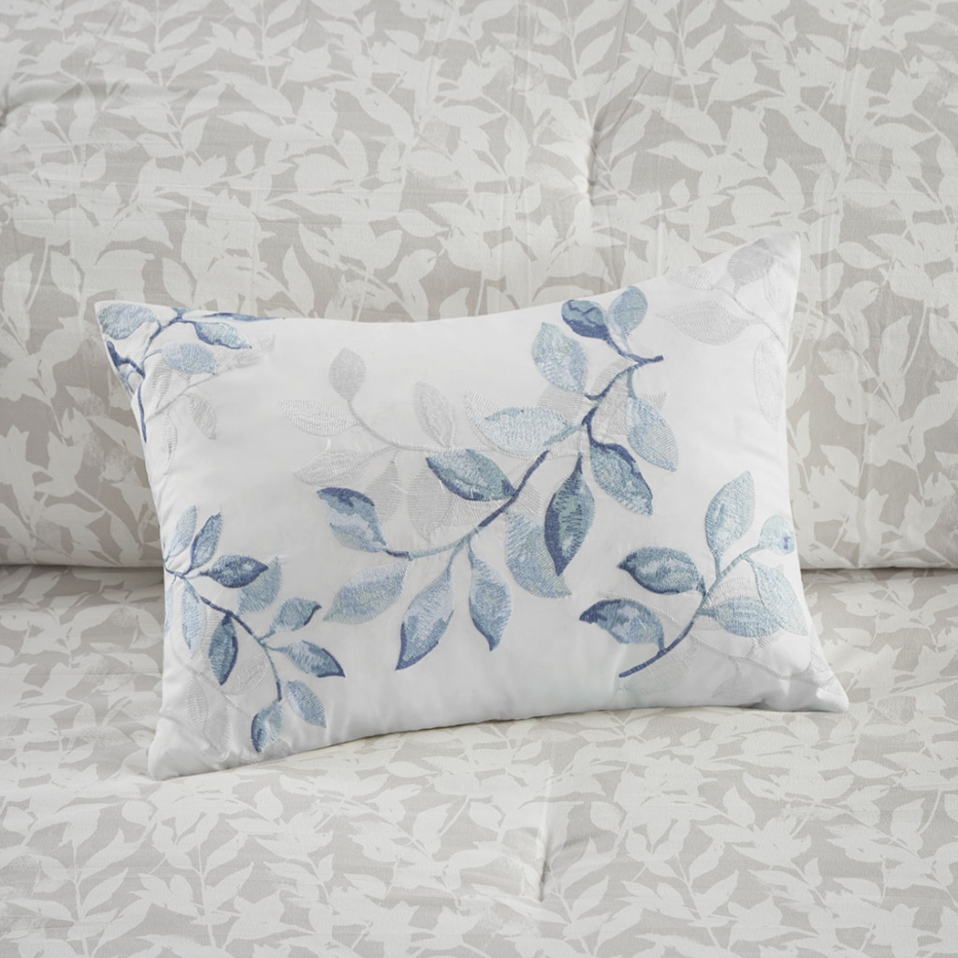 Picayne Blue Twin Comforter Set - Thumbnail - Image 12