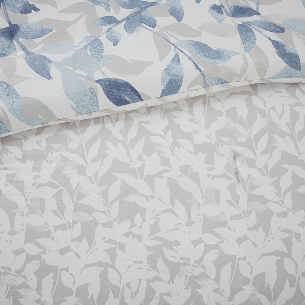 Picayne Blue 8 Pc California King Comforter Set - Thumbnail - Image 14