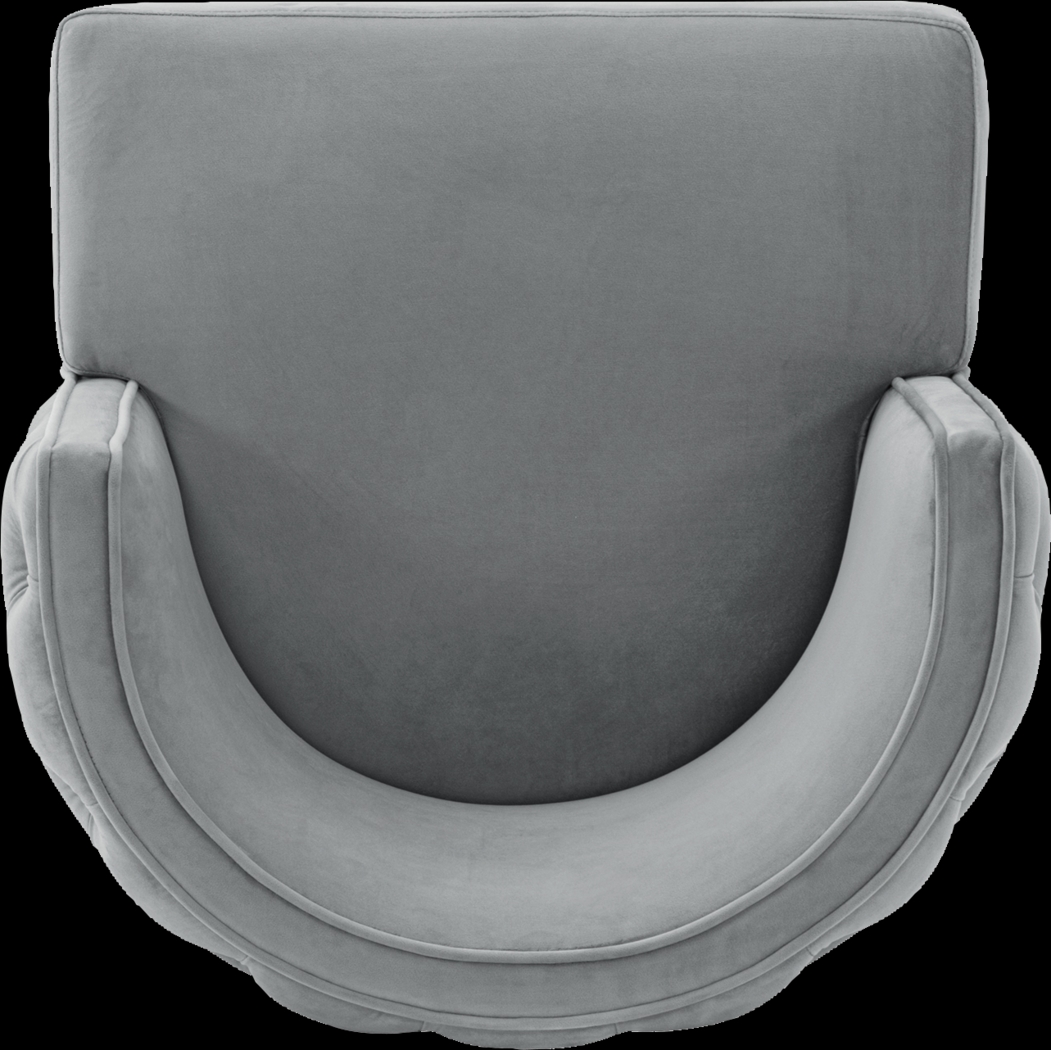 Pickeral Gray Side Chair - Thumbnail - Image 4