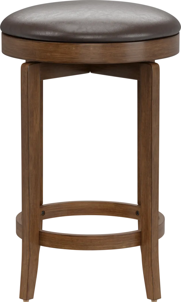 Pickerel Brown Counter Height Stool - Thumbnail - Image 2