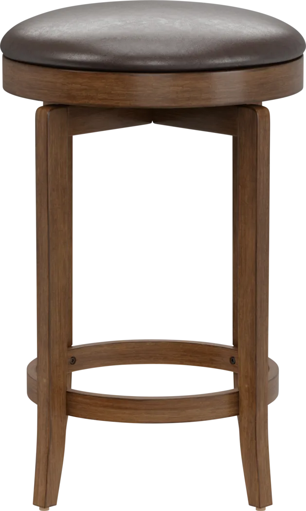 Pickerel Brown Counter Height Stool - Thumbnail - Image 3