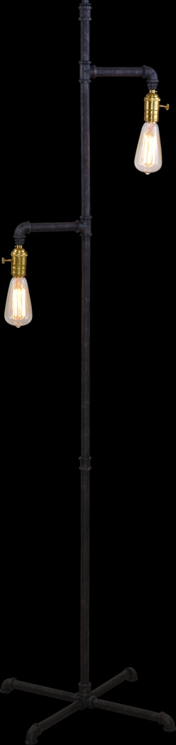 Pickton Gray Floor Lamp - Thumbnail - Image 1