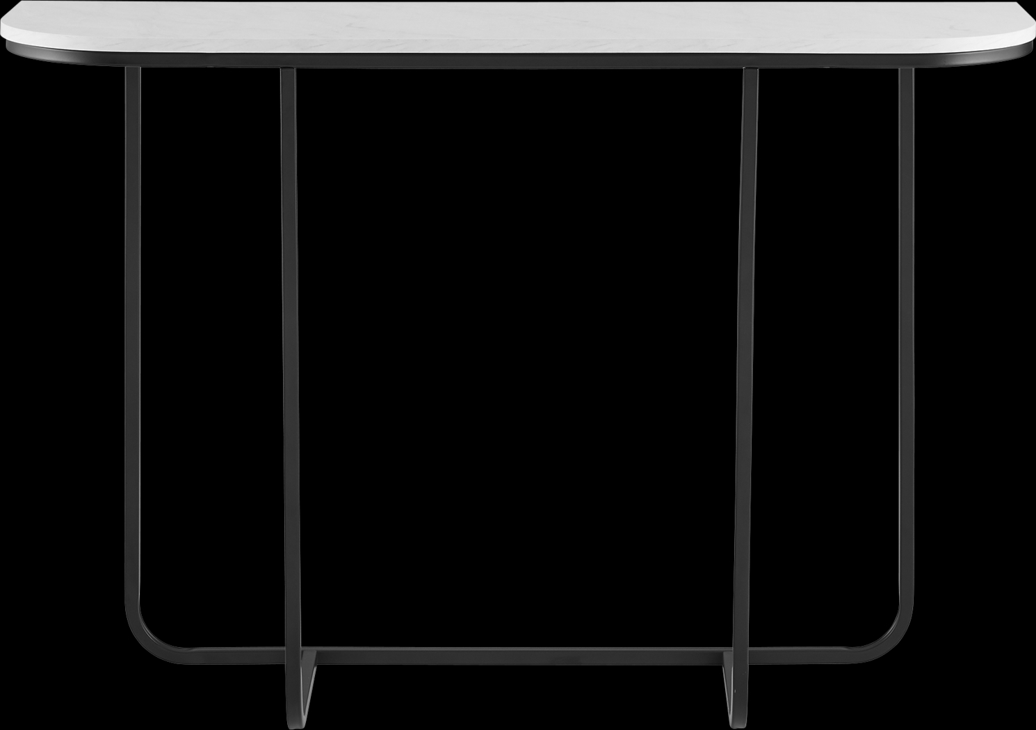 Picotte White Sofa Table - Thumbnail - Image 2