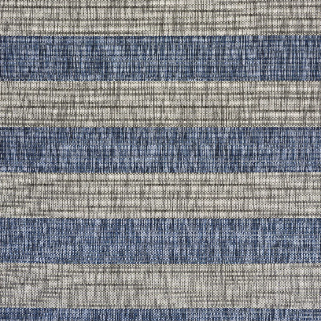 Picrane Navy/Gray 7'9 x 9'9 Indoor/Outdoor Rug - Image 7
