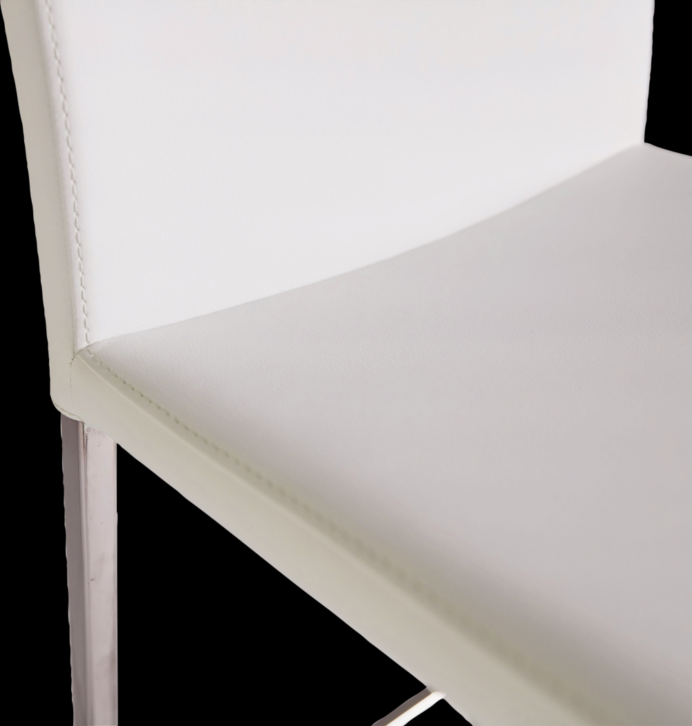Pidea White Barstool - Thumbnail - Image 4