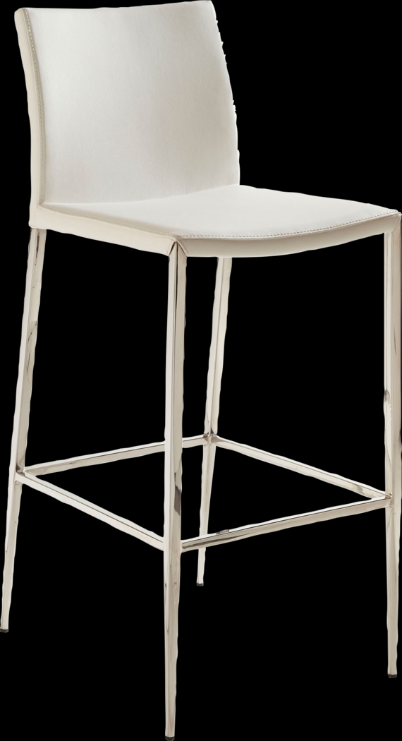 Pidea White Barstool - Thumbnail - Image 1