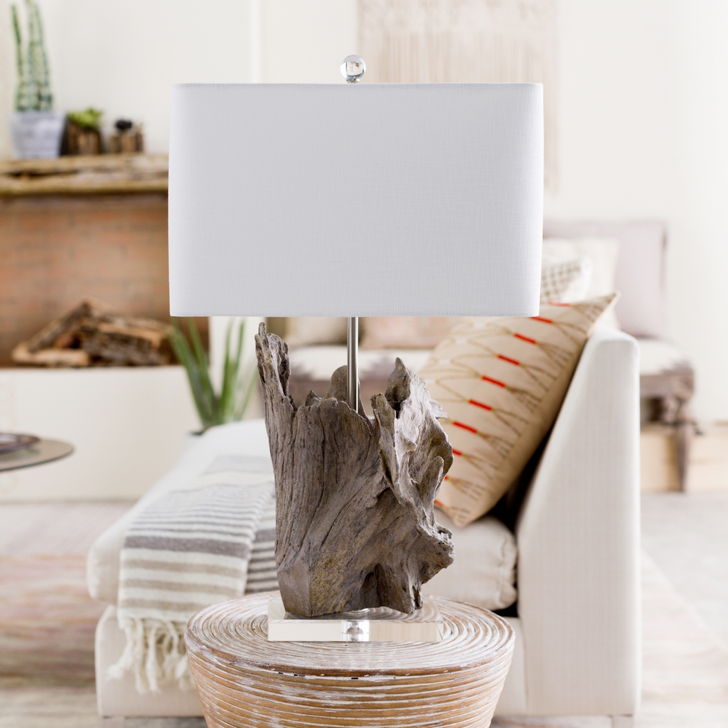 Piedmont Reef Wood Lamp - Thumbnail - Image 7