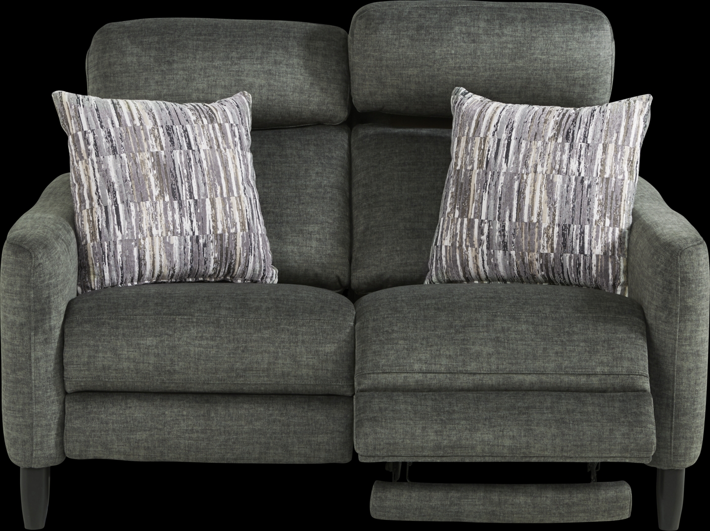 Pierceton Gray 5 Pc Dual Power Reclining Living Room - Thumbnail - Image 7