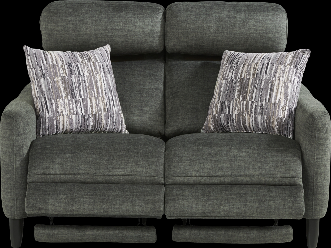 Pierceton Gray 5 Pc Dual Power Reclining Living Room - Thumbnail - Image 8