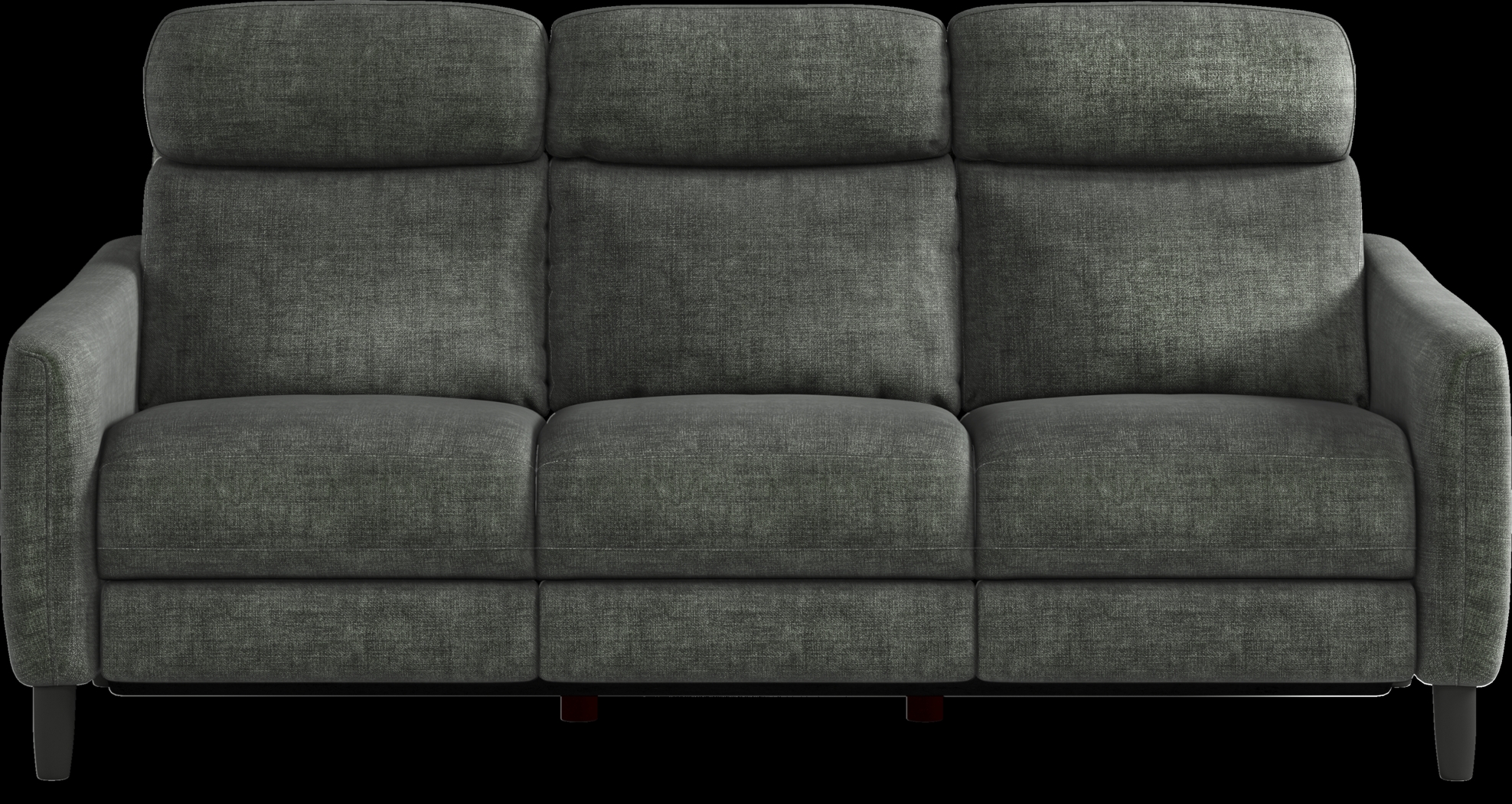 Pierceton Gray 5 Pc Dual Power Reclining Living Room - Thumbnail - Image 4