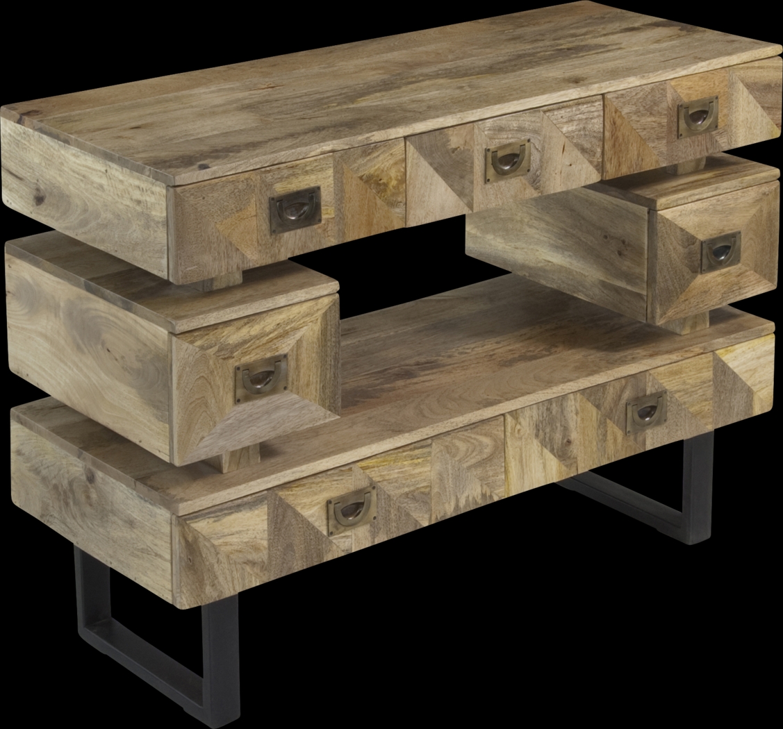 Pikesville Tan Accent Console - Thumbnail - Image 1