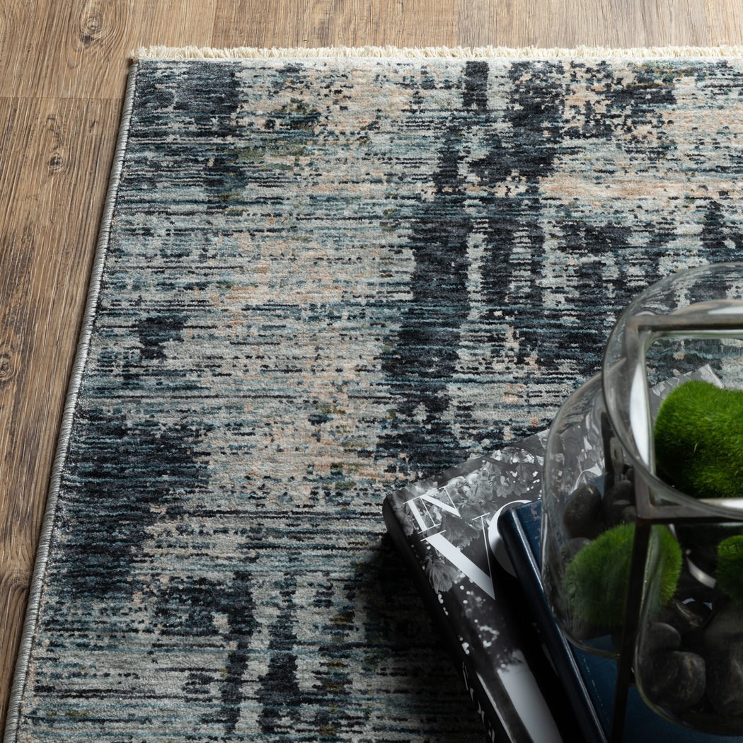 Pilata Blue 2'3 x 7'6 Rug - Thumbnail - Image 5