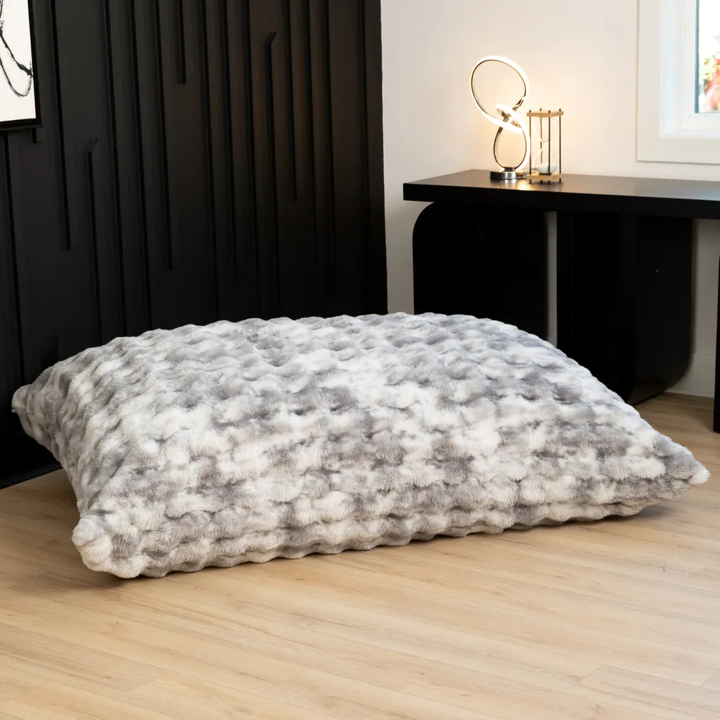 Pillow Saxx Lounge Puff Gray Lounger - Thumbnail - Image 2