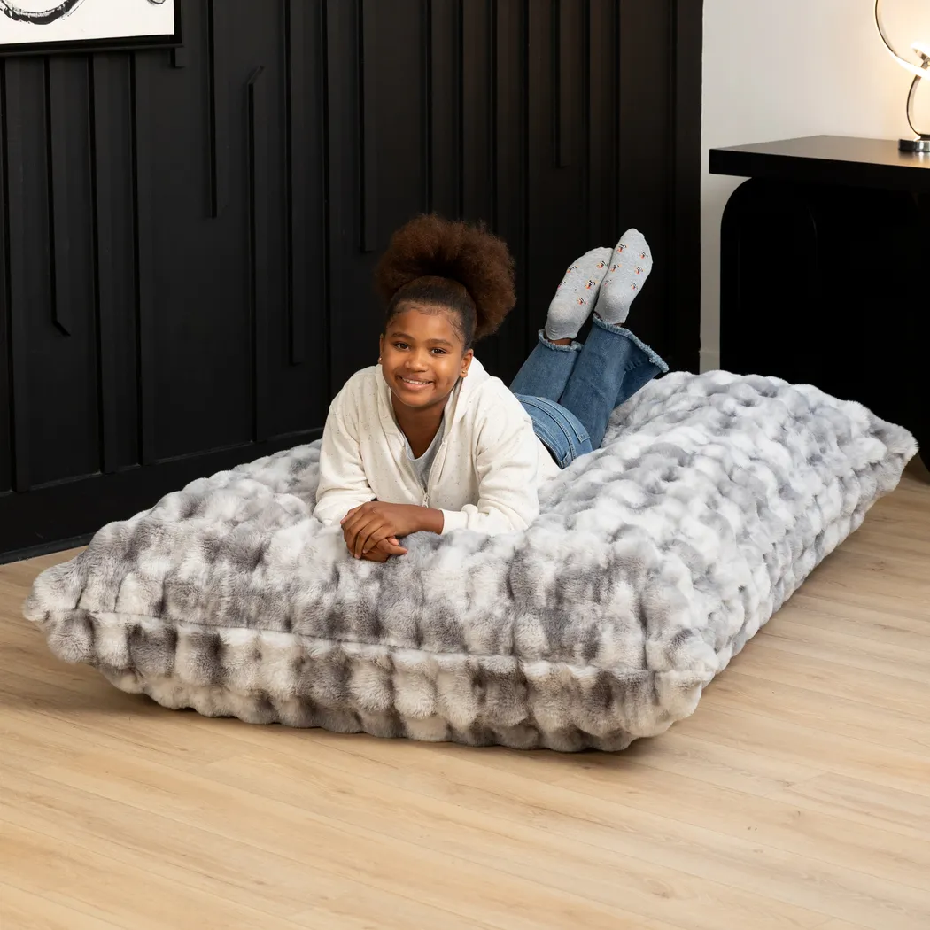 Pillow Saxx Lounge Puff Gray Lounger - Thumbnail - Image 4