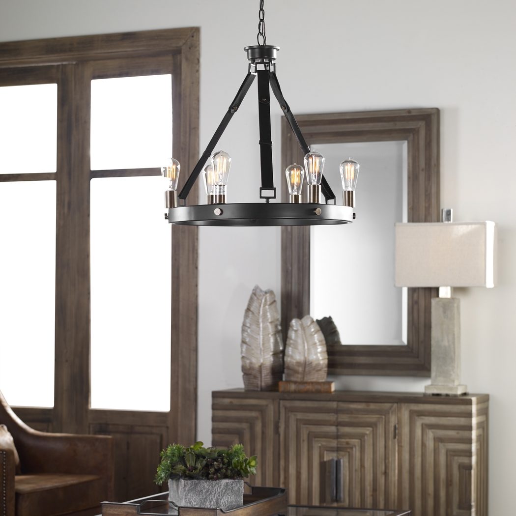 Pima Canyon Bronze Chandelier - Thumbnail - Image 2