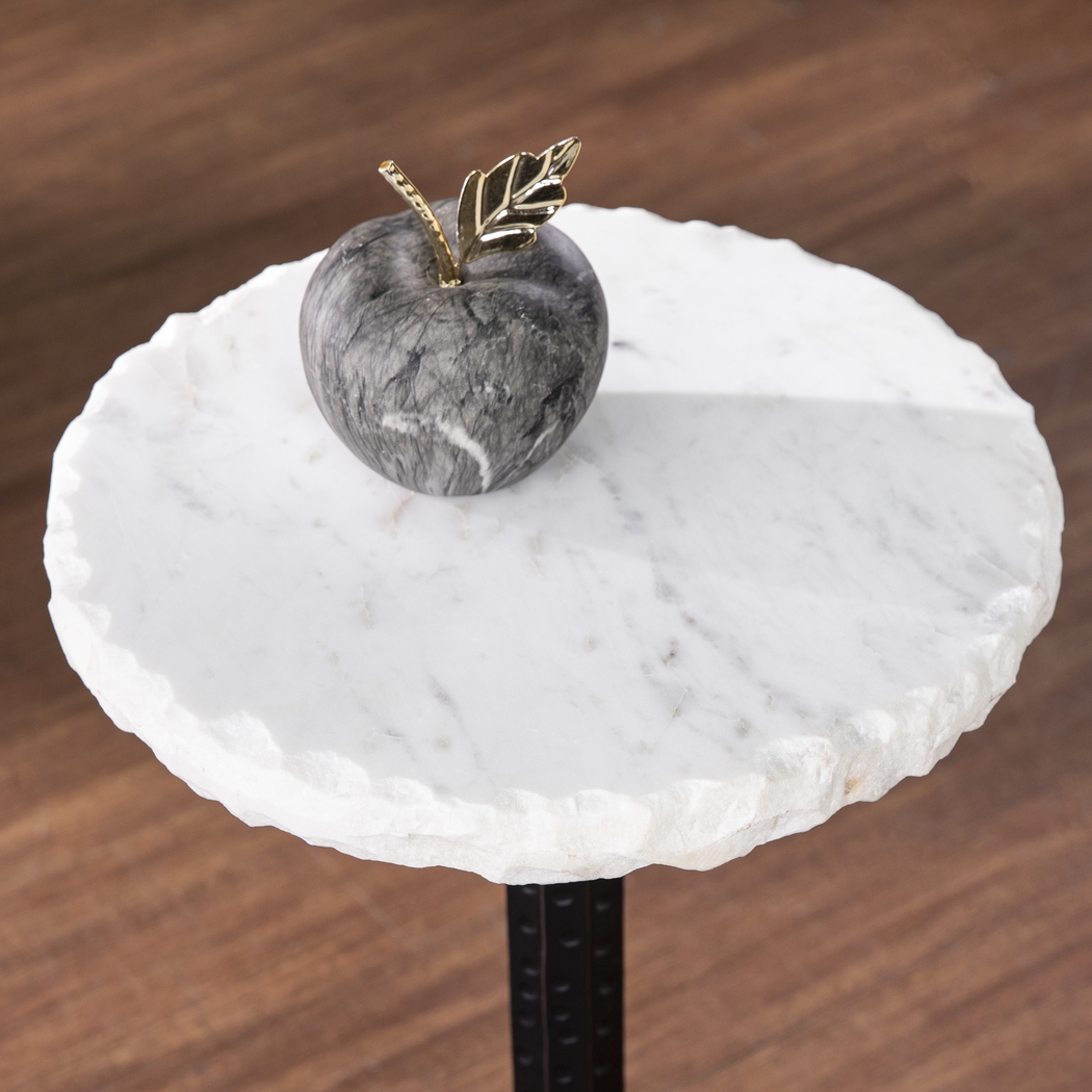 Pimpernel White End Table - Thumbnail - Image 3