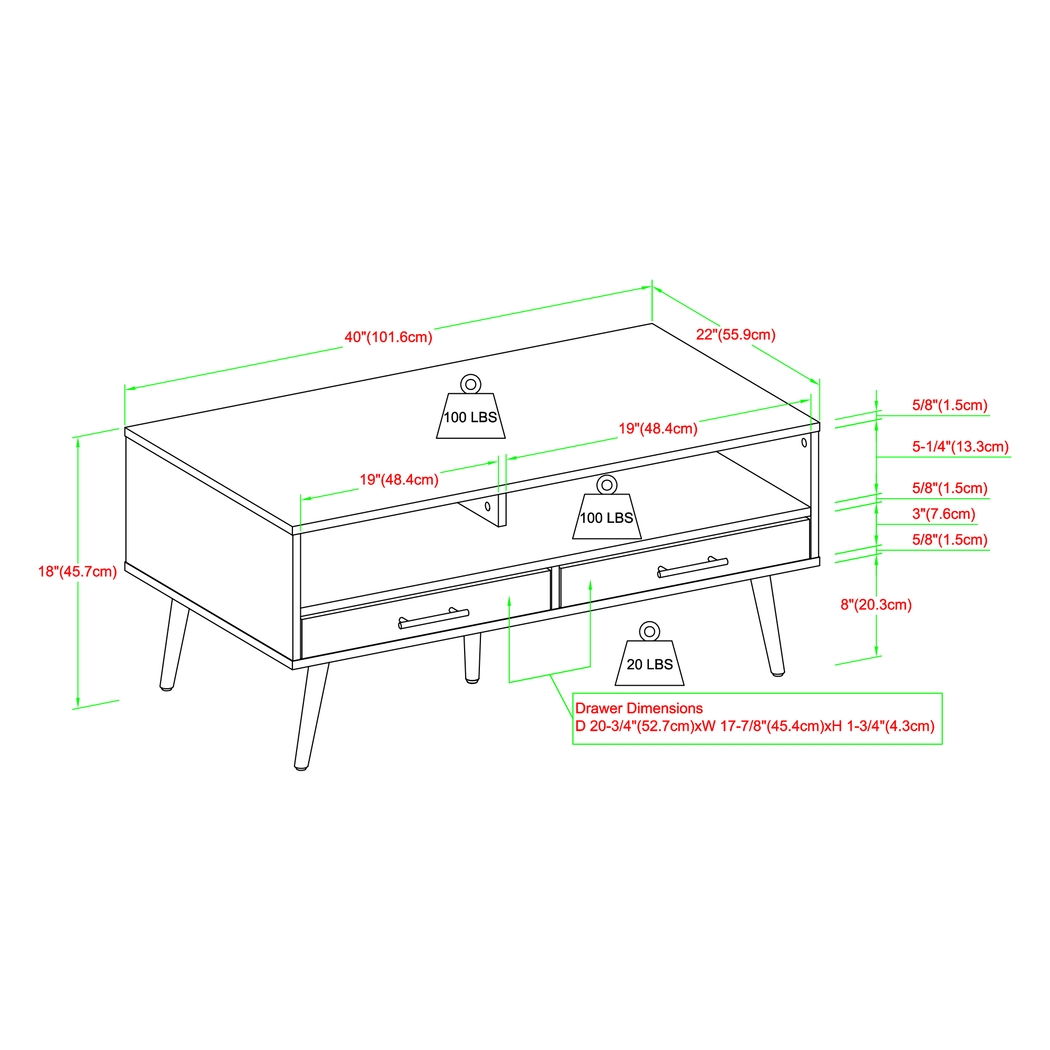 Pincay Slate Cocktail Table - Thumbnail - Image 6