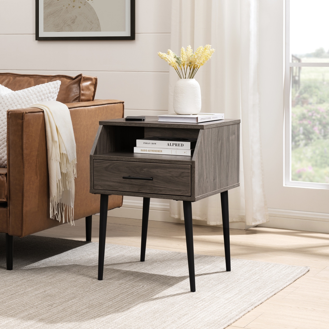Pincay Slate End Table - Thumbnail - Image 2