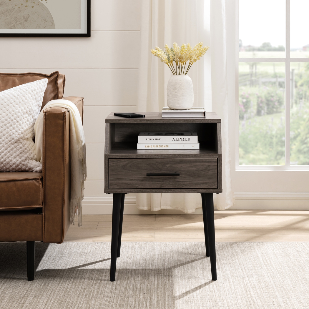 Pincay Slate End Table - Thumbnail - Image 3