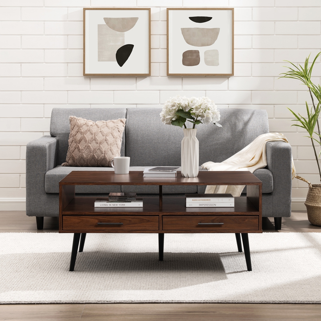 Pincay Walnut Cocktail Table - Thumbnail - Image 3