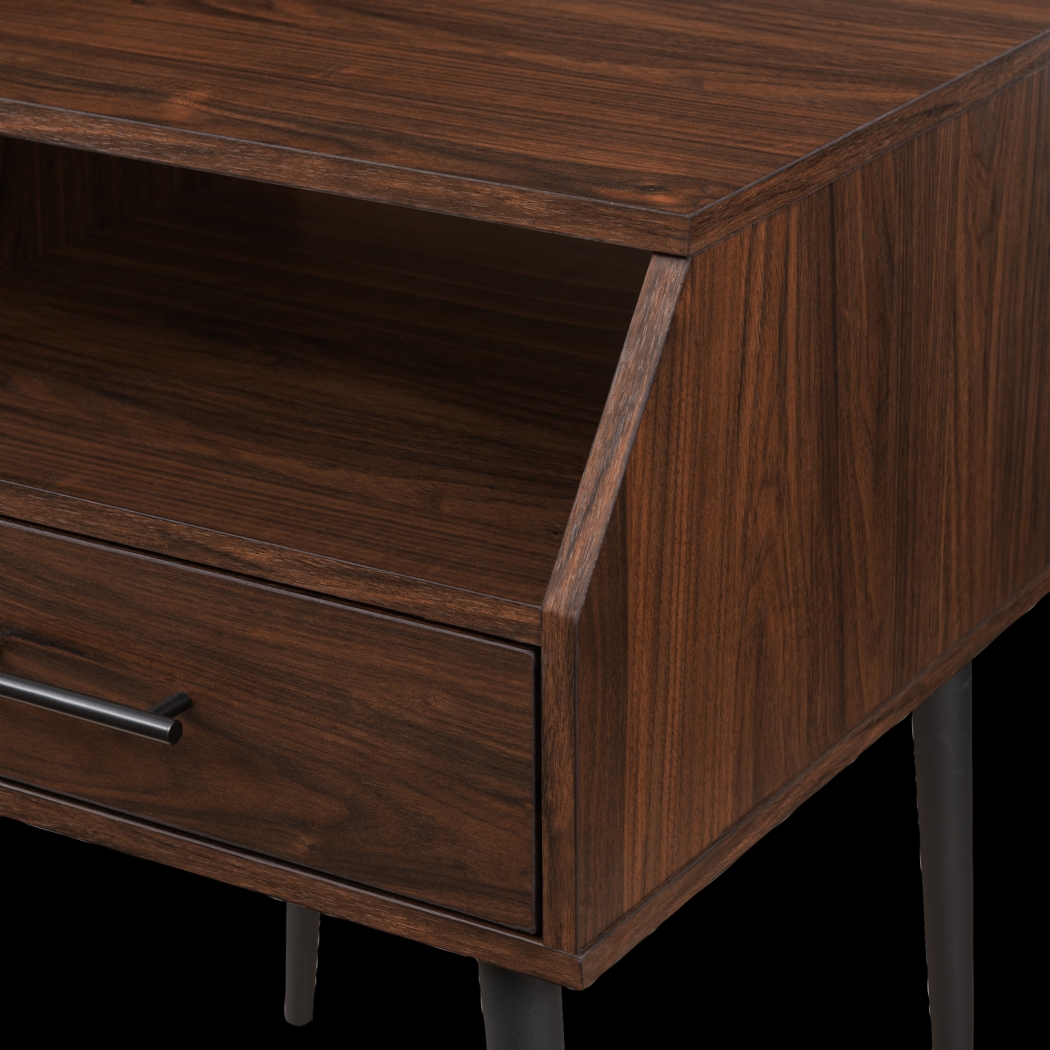 Pincay Walnut End Table - Thumbnail - Image 4