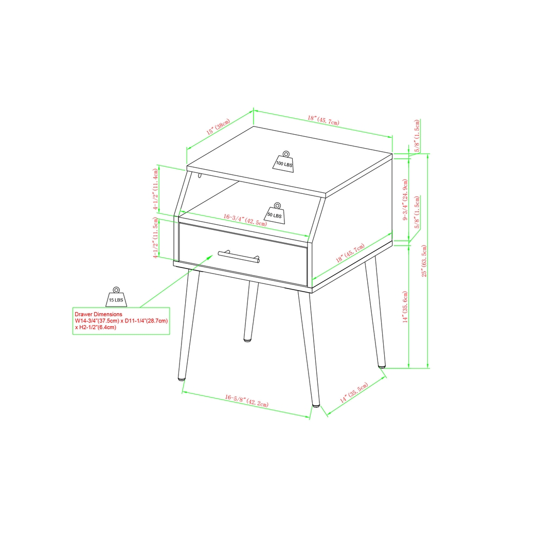 Pincay Walnut End Table - Thumbnail - Image 6