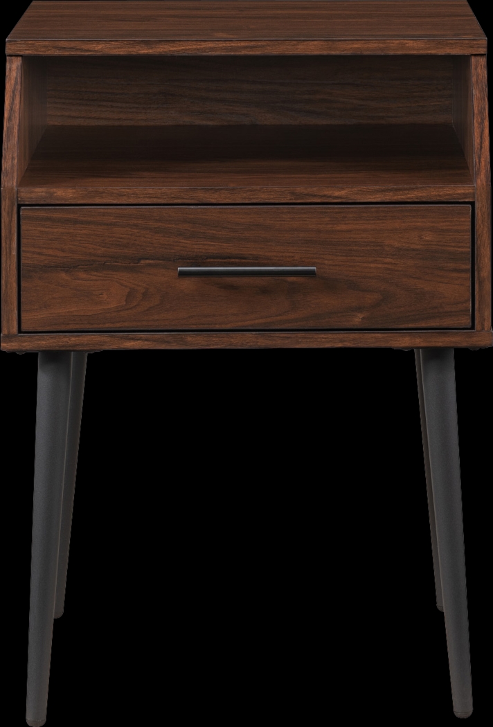 Pincay Walnut End Table - Thumbnail - Image 1