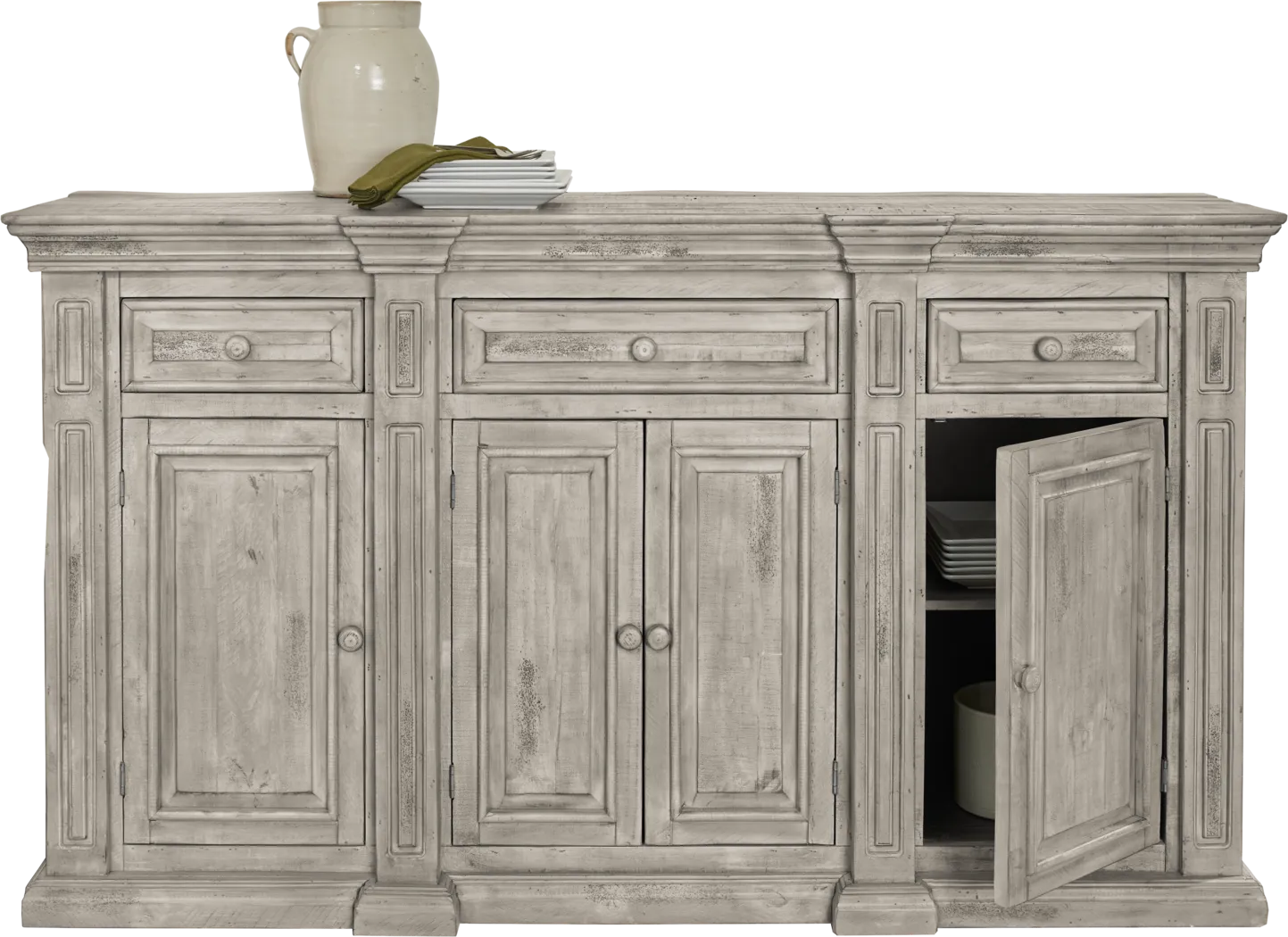 Cindy Crawford Home Pine Manor Brown Buffet - Thumbnail - Image 3