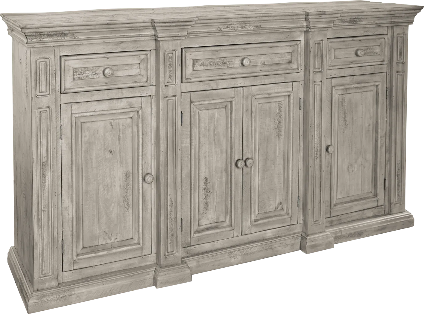 Cindy Crawford Home Pine Manor Brown Buffet - Thumbnail - Image 1