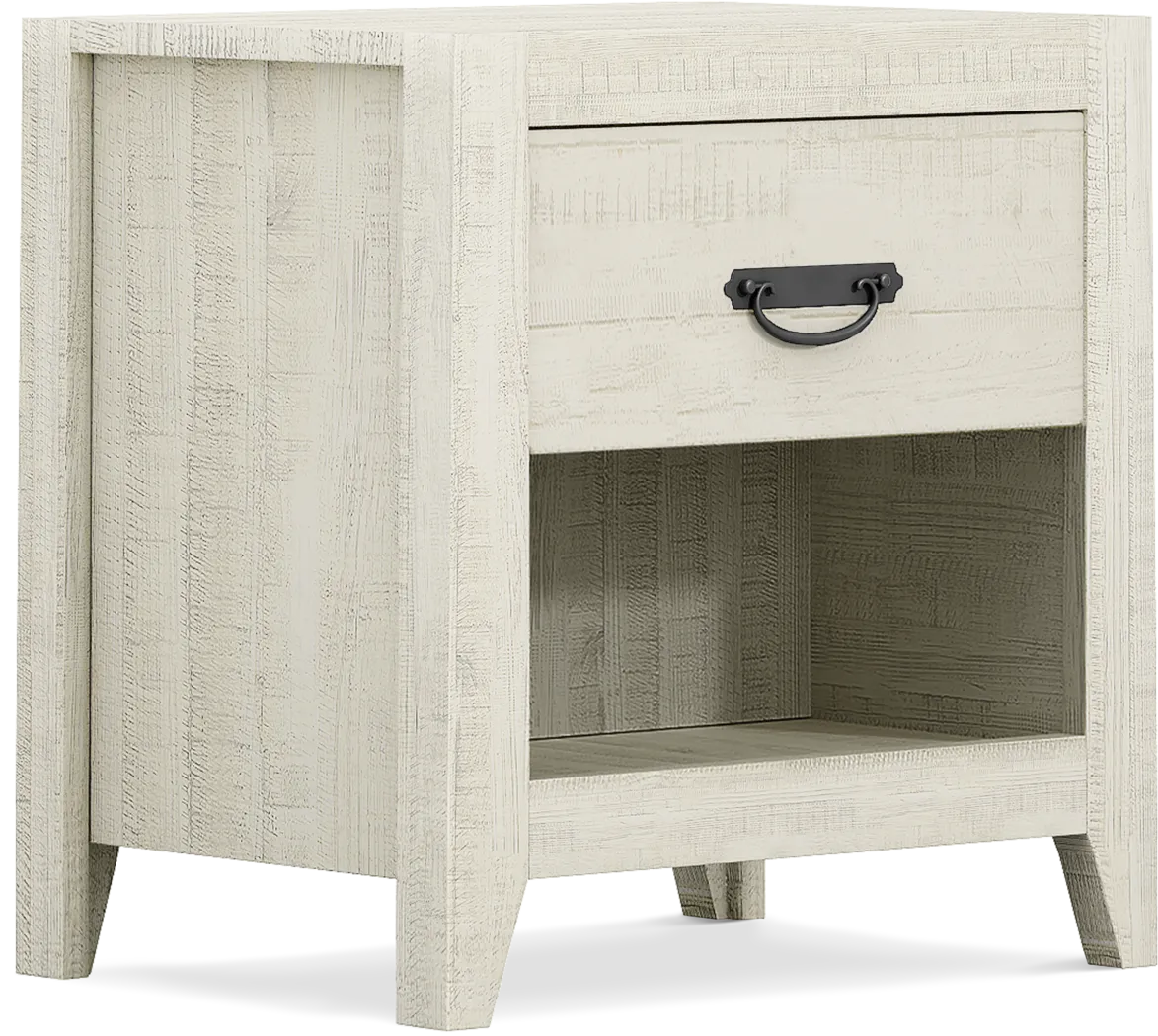 Pine Mill White 7 Pc King Panel Bedroom - Image 10