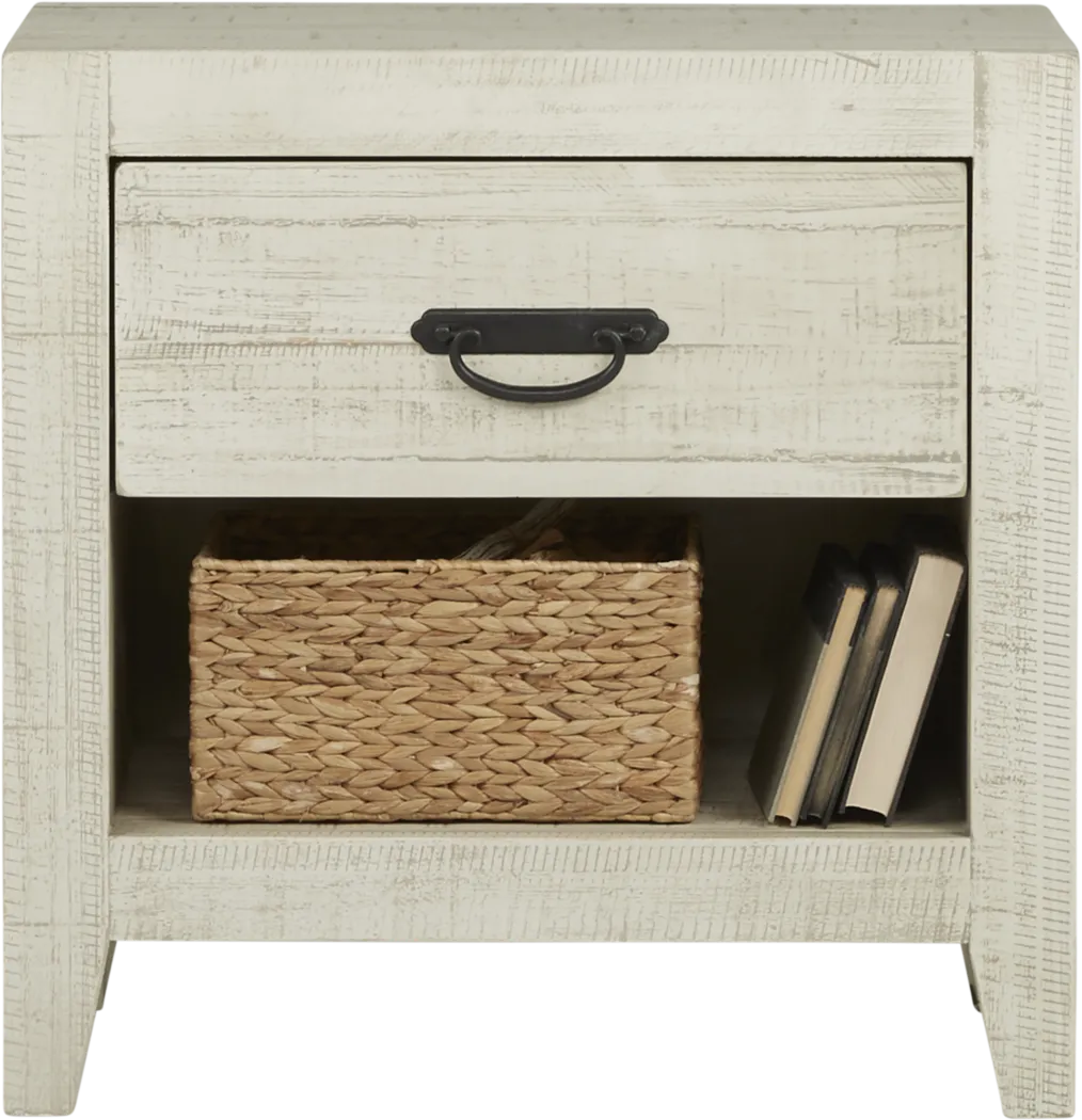Pine Mill White 7 Pc King Panel Bedroom - Image 11