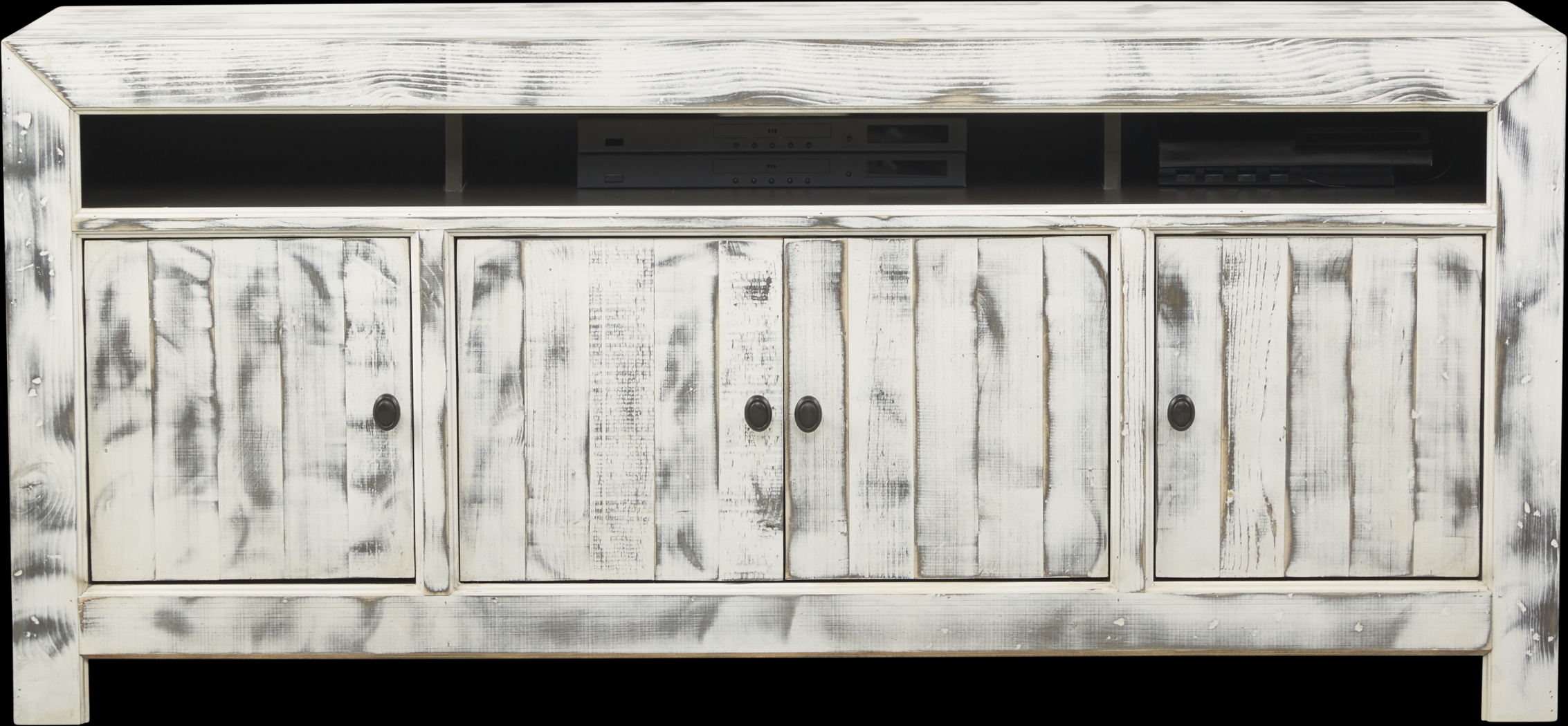 Pine Shores White 66 in. Console - Thumbnail - Image 2