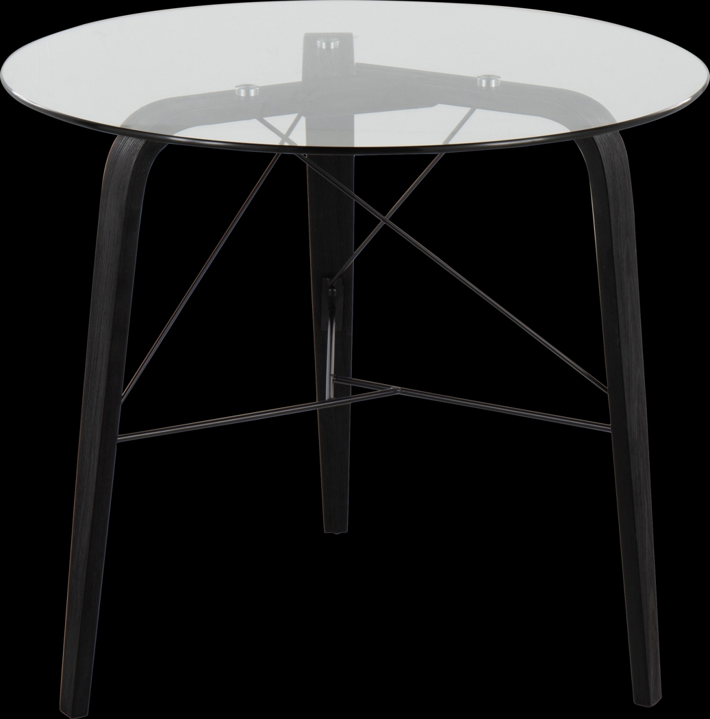 Pinebark Black Dining Table - Thumbnail - Image 2