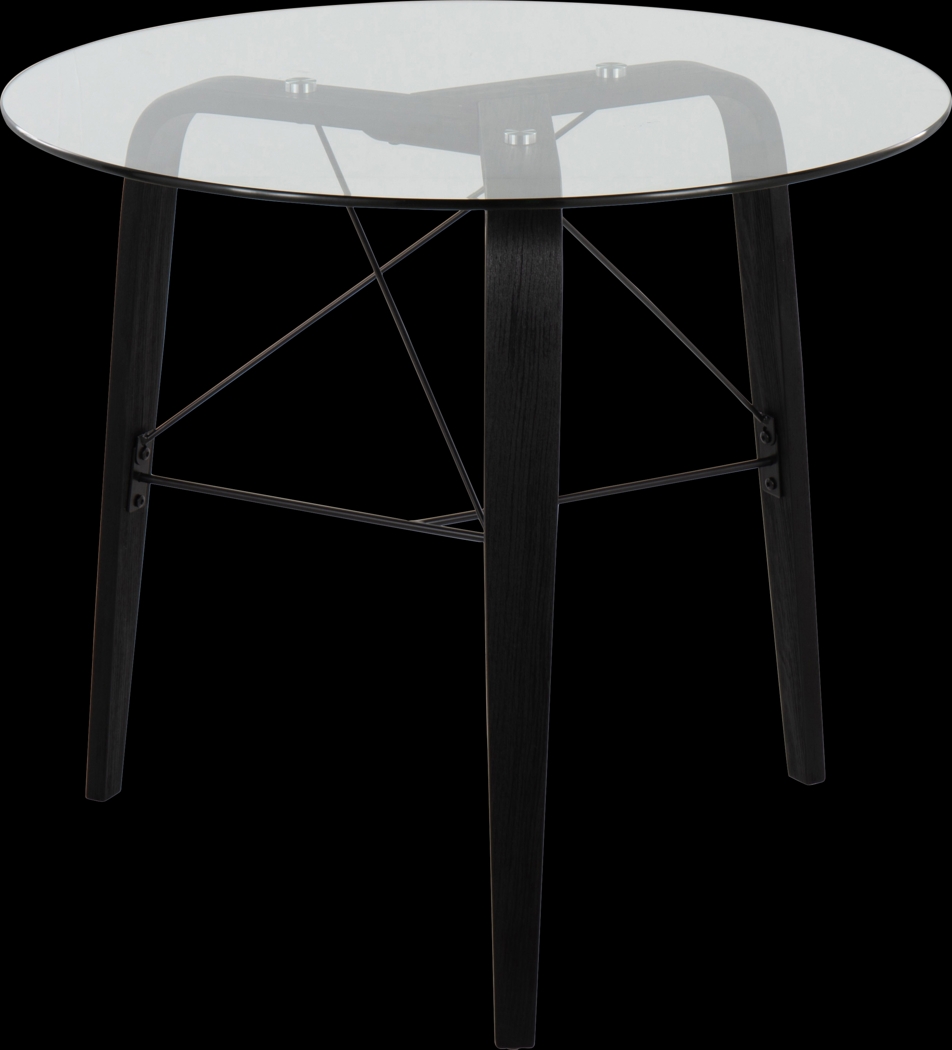 Pinebark Black Dining Table - Thumbnail - Image 3