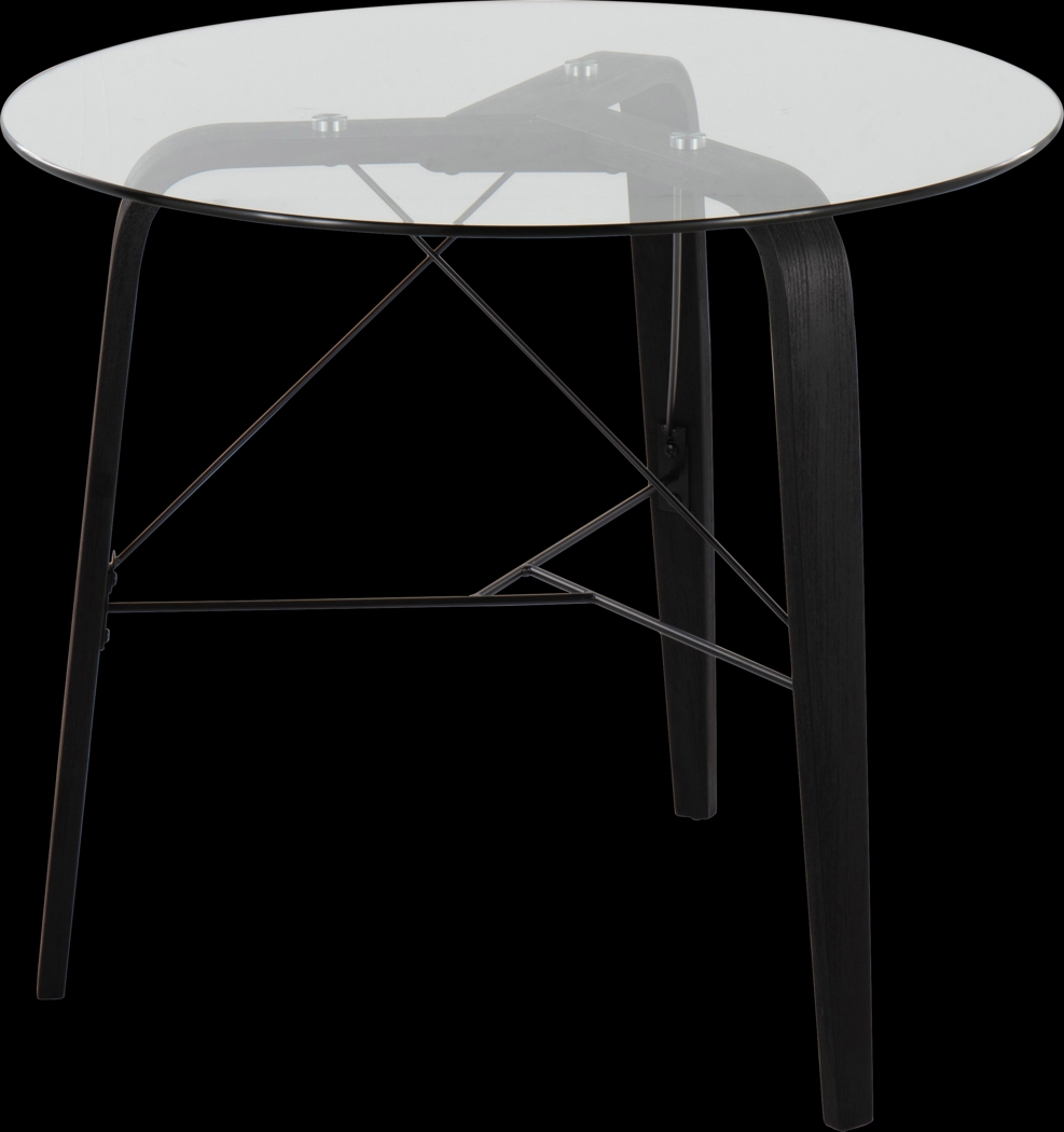 Pinebark Black Dining Table - Thumbnail - Image 4