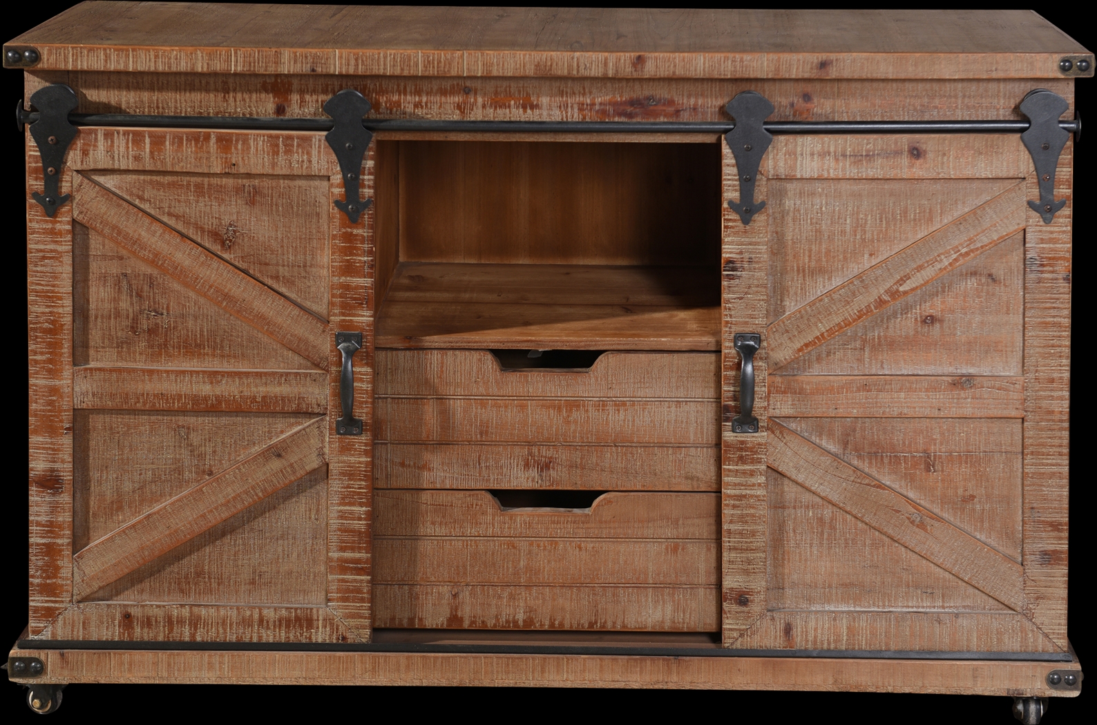 Pinebranch Brown Accent Cabinet - Thumbnail - Image 5