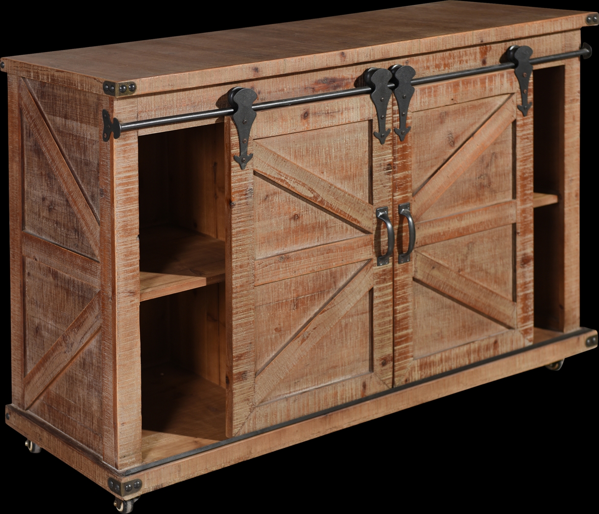 Pinebranch Brown Accent Cabinet - Thumbnail - Image 1