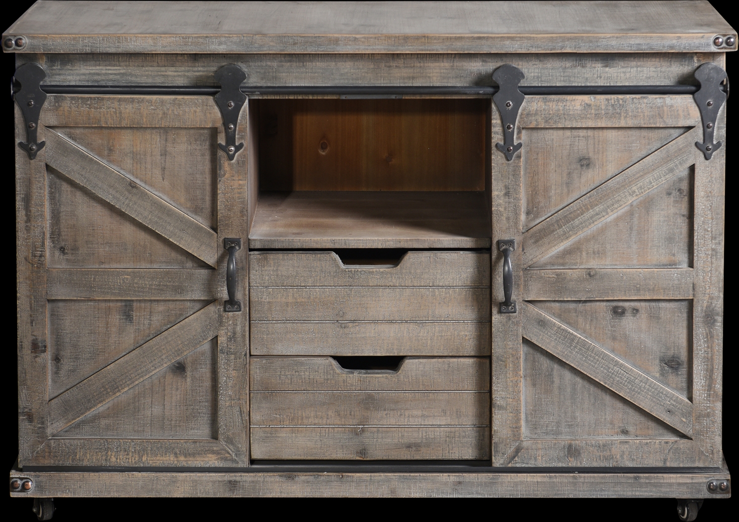 Pinebranch Gray Accent Cabinet - Thumbnail - Image 5