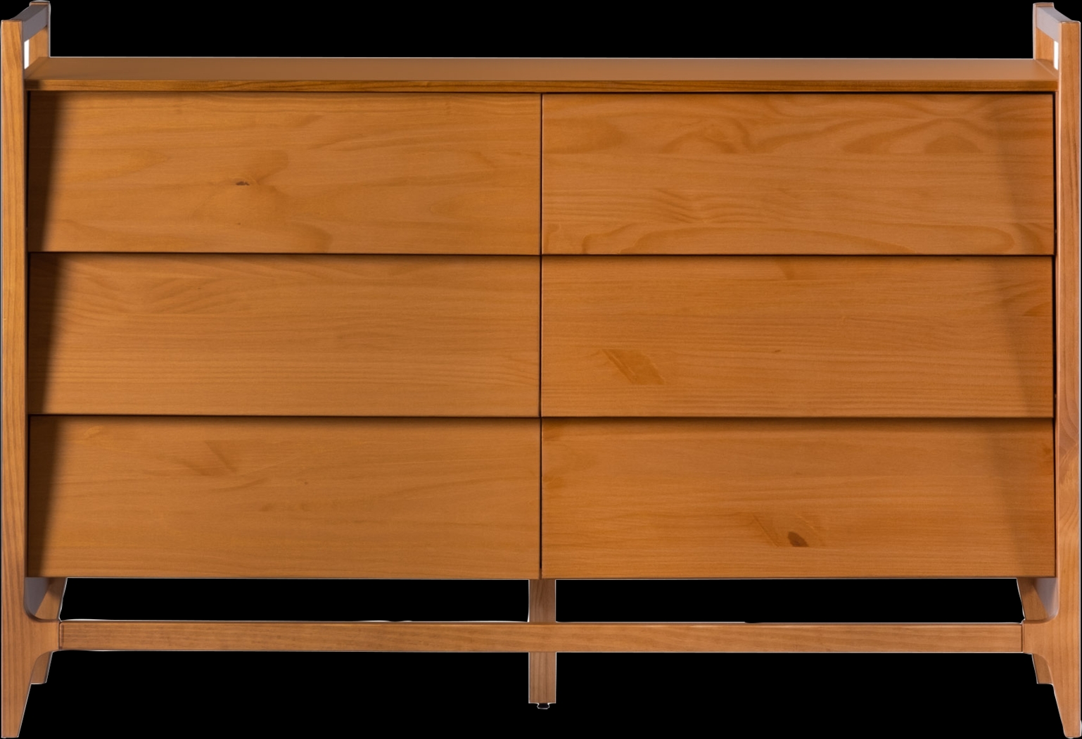 Pineholde Caramel Dresser - Thumbnail - Image 6