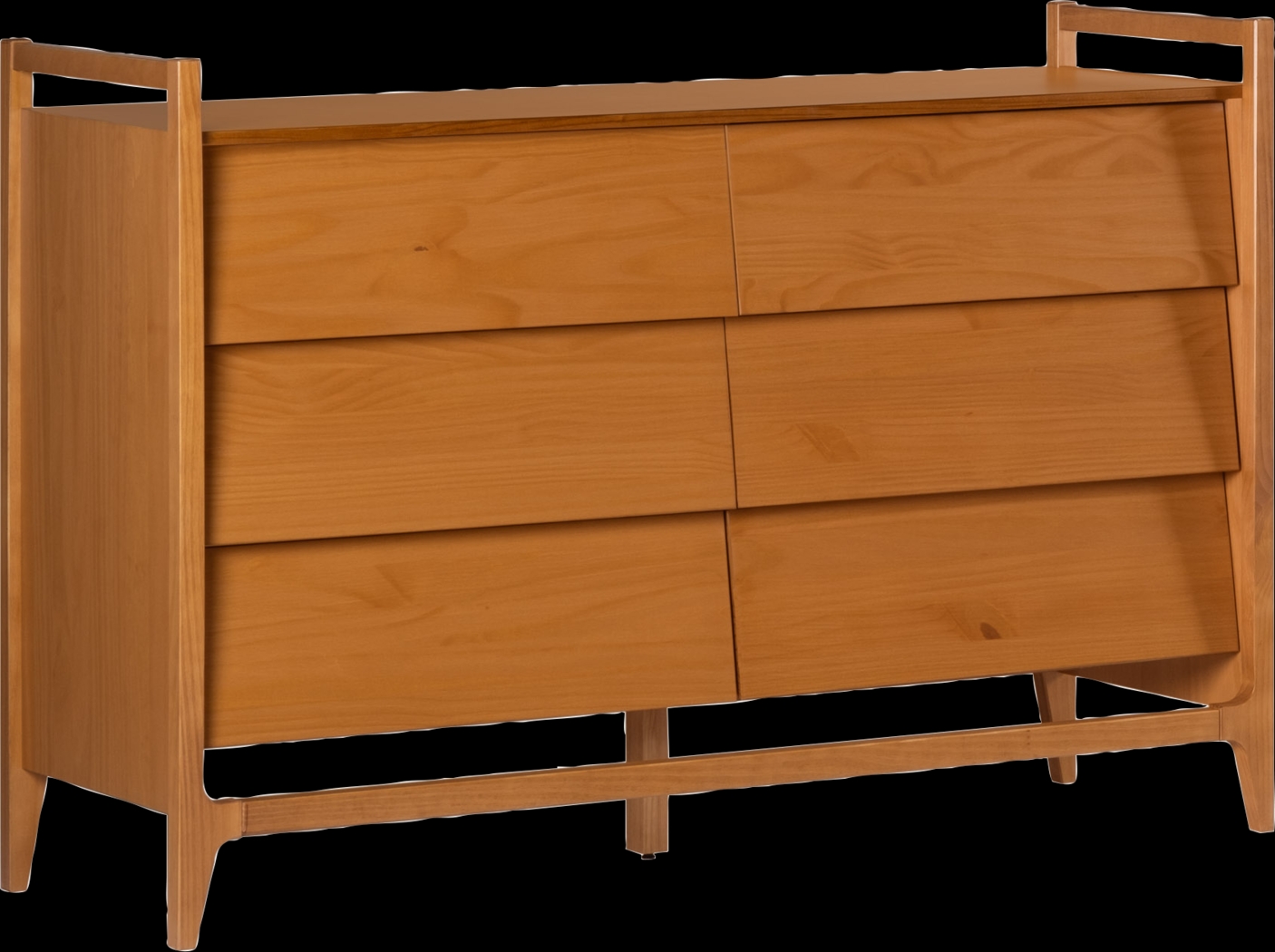 Pineholde Caramel Dresser - Thumbnail - Image 1