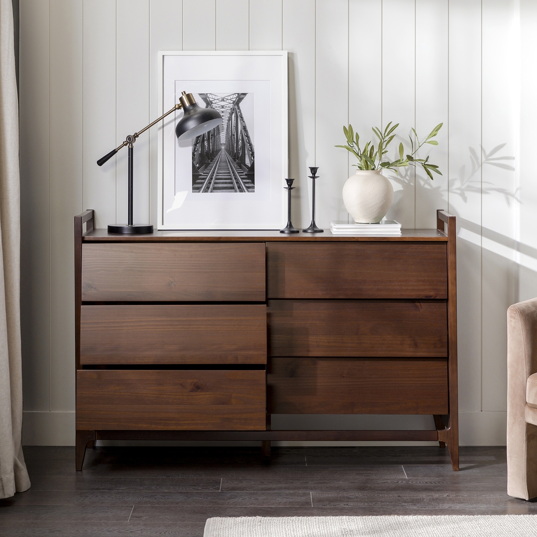 Pineholde Walnut Dresser - Thumbnail - Image 3