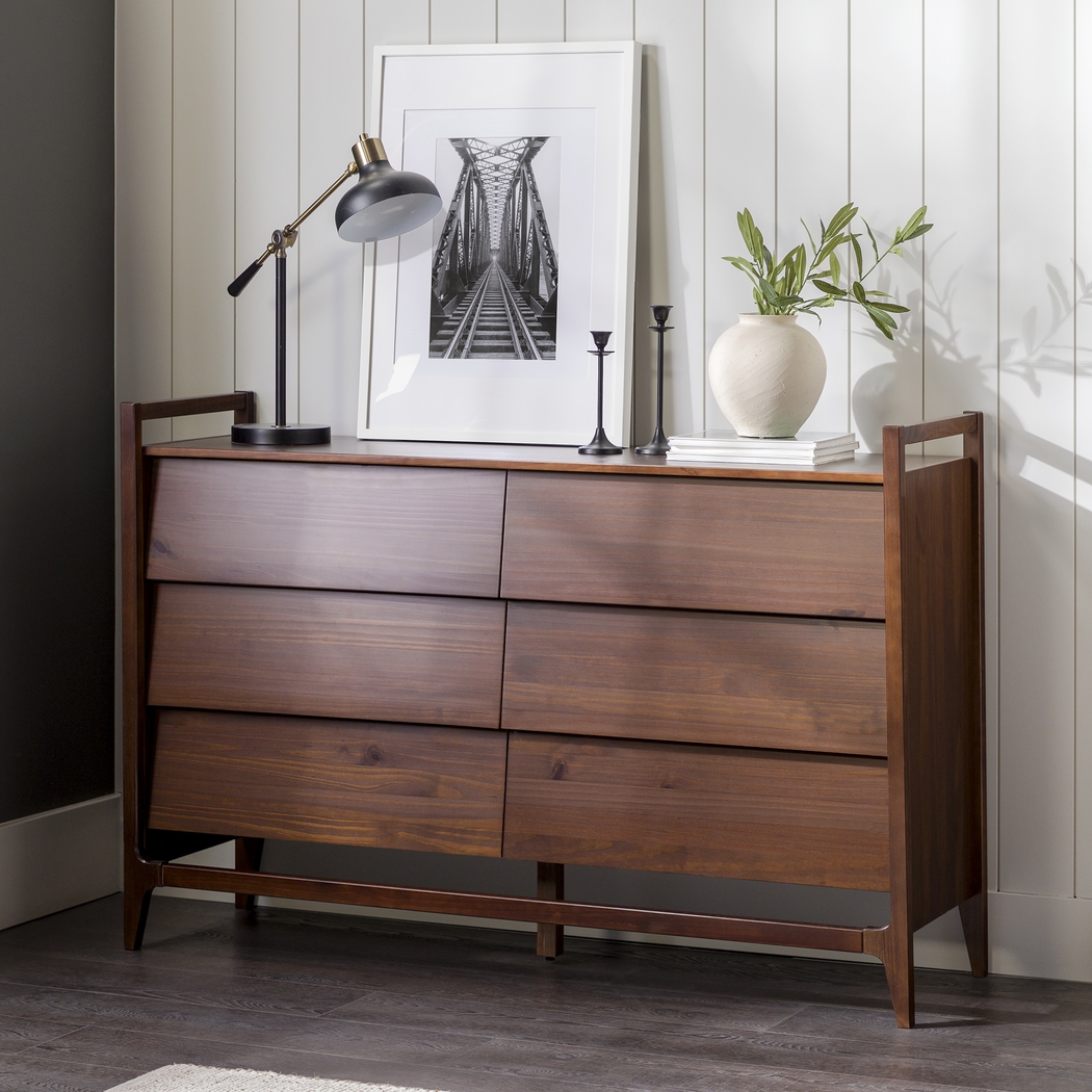 Pineholde Walnut Dresser - Thumbnail - Image 4