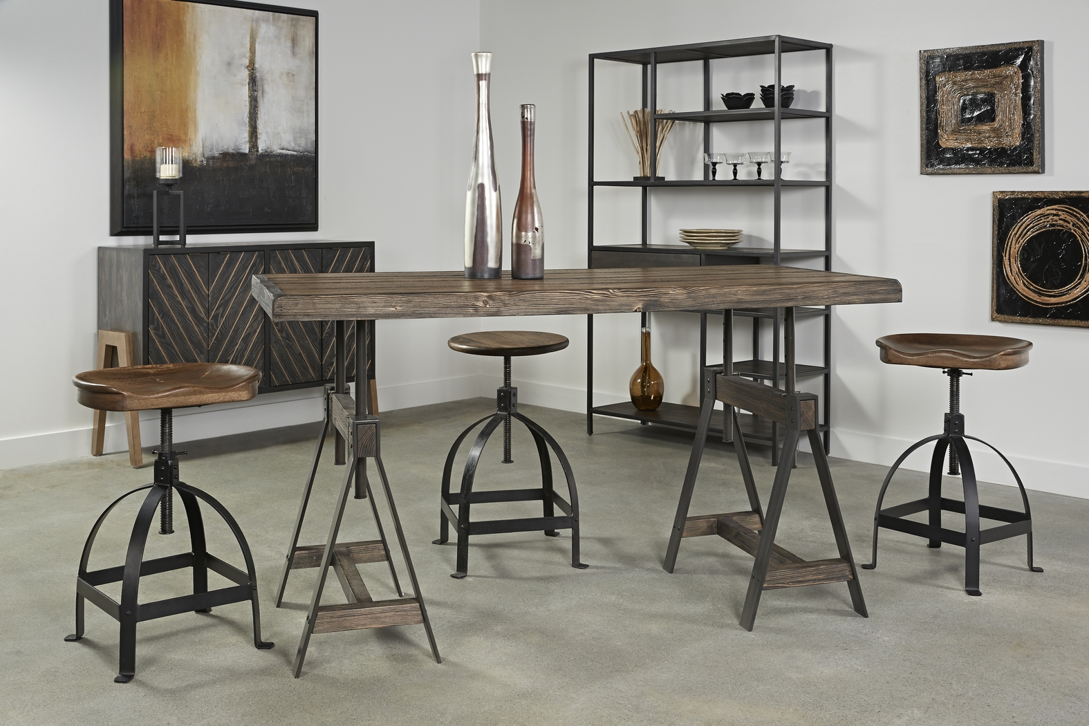 Pinesdale Brown Desk - Thumbnail - Image 4