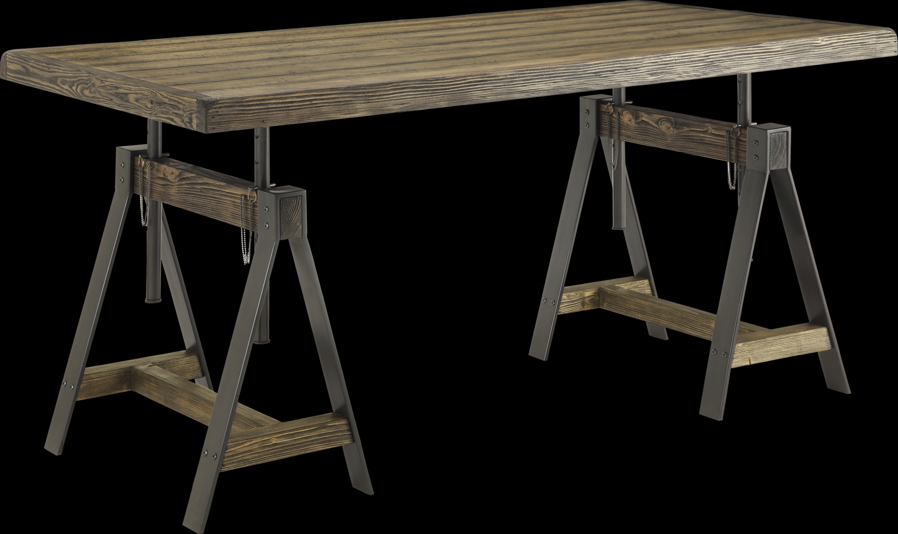 Pinesdale Brown Desk - Thumbnail - Image 1