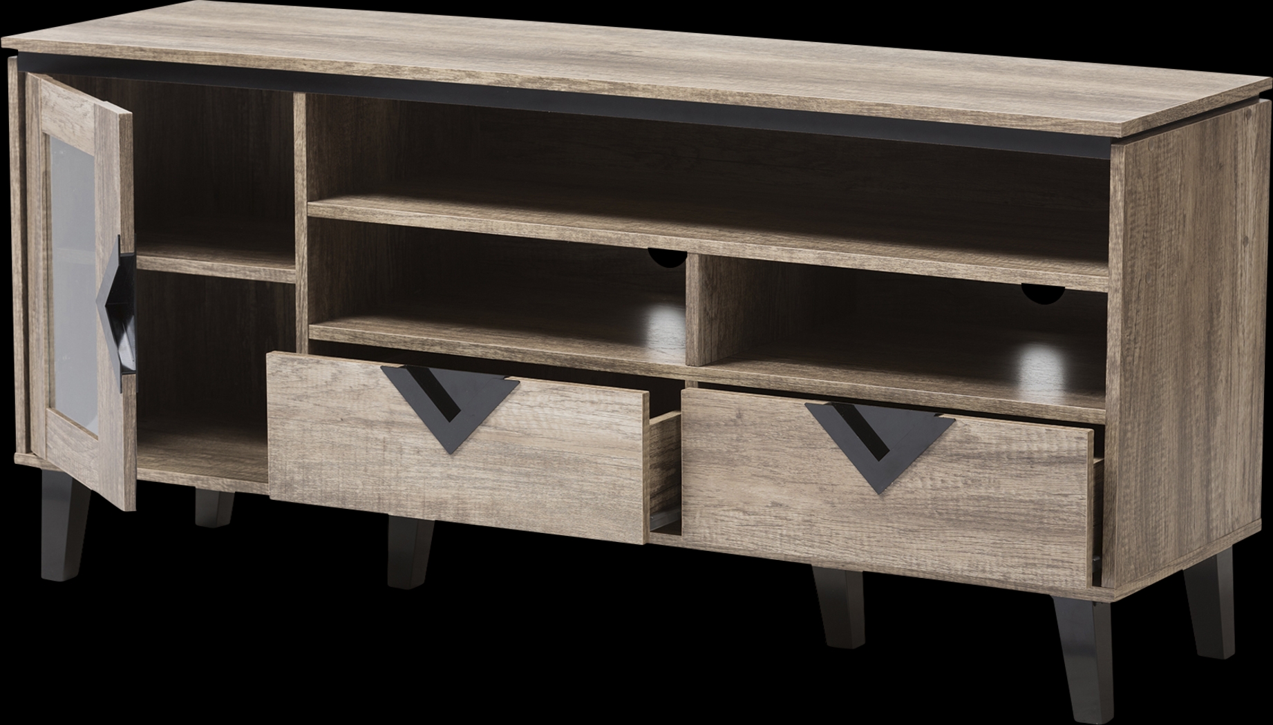 Pinkshade Light Brown 56 in. Console - Thumbnail - Image 4