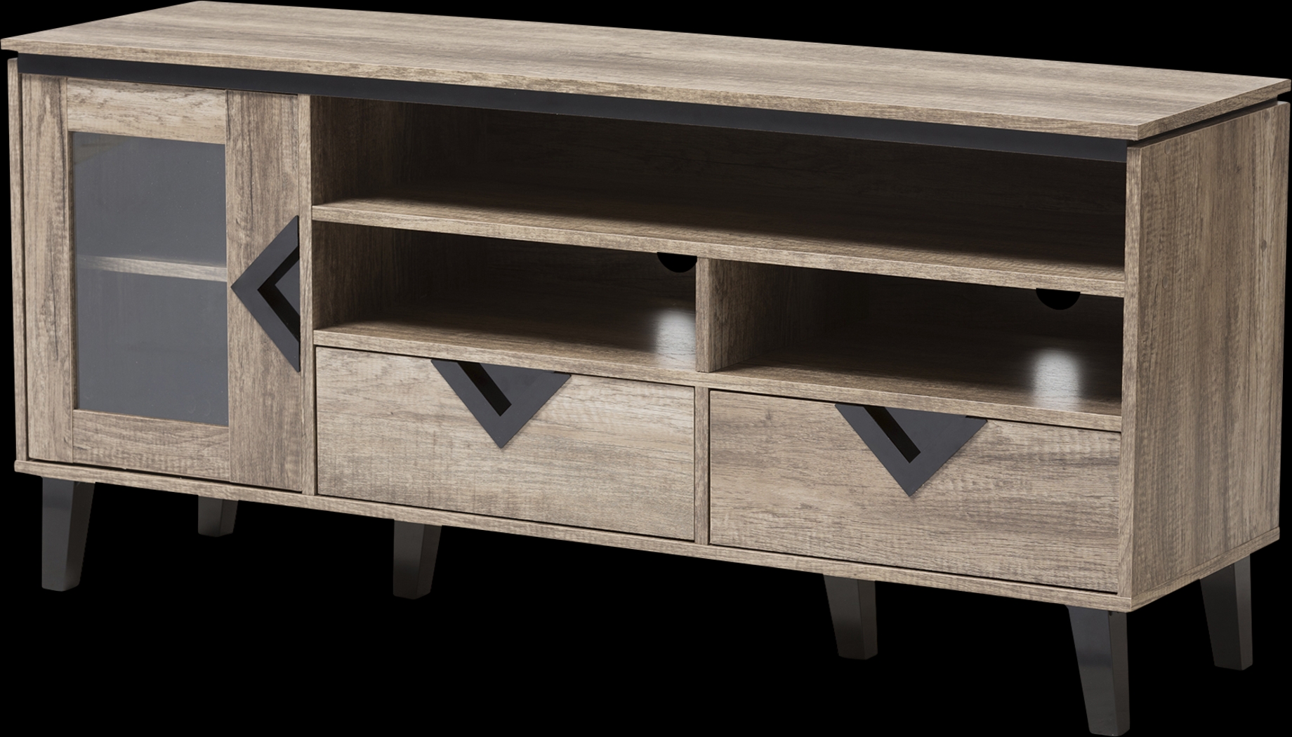 Pinkshade Light Brown 56 in. Console - Thumbnail - Image 1