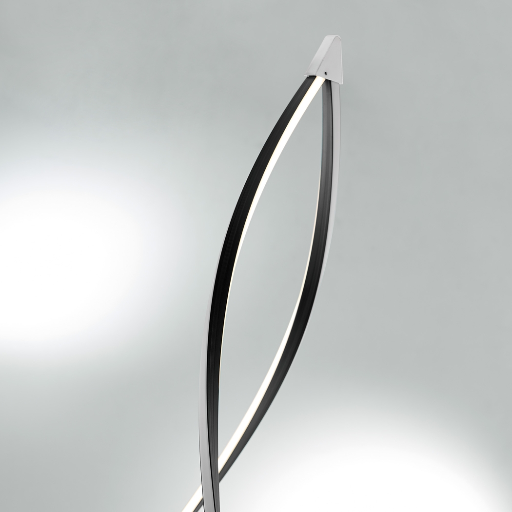 Pinnacle Point Black Floor Lamp - Thumbnail - Image 2